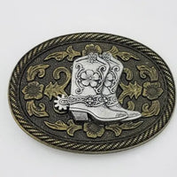 Boucle de ceinture santiag  botte Mexicaine