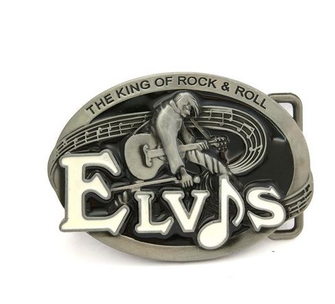 Boucle de ceinture - musique-Elvis Presley - The king of rock and Roll   