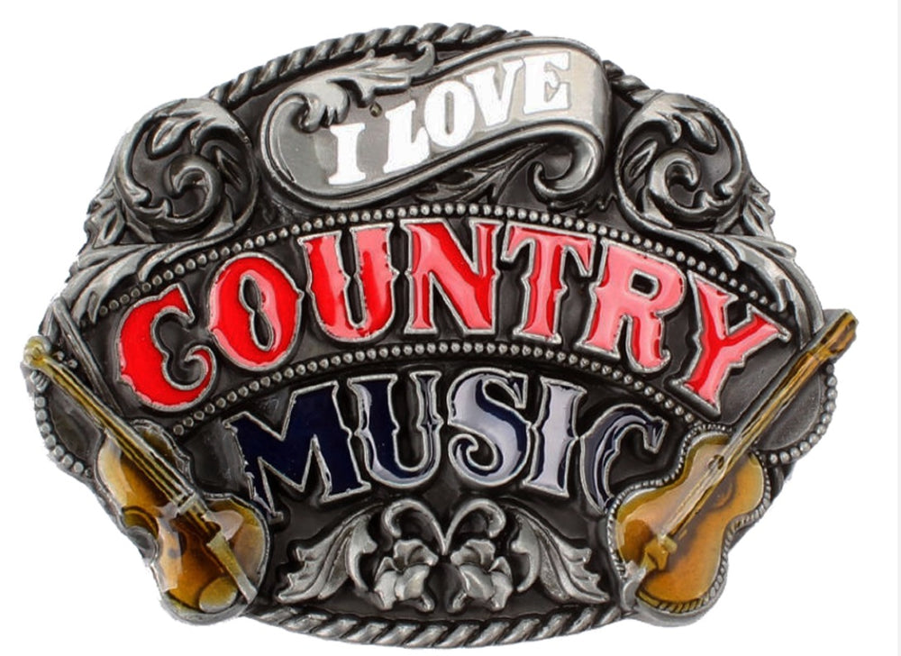Boucle Ceinture Country | I love country music