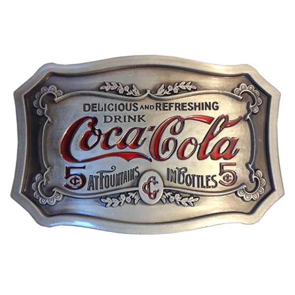 BOUCLE DE CEINTURE COCA COLA
