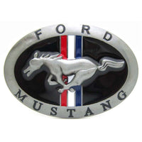 Boucle de ceinture  vintage  , US , western , Voiture Ford Mustang