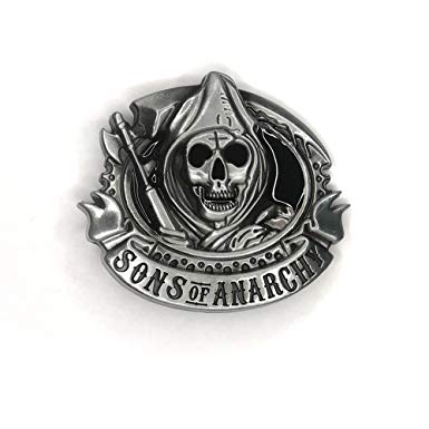 Boucle de ceinture sons of anarchy son's serie tv biker , SOA