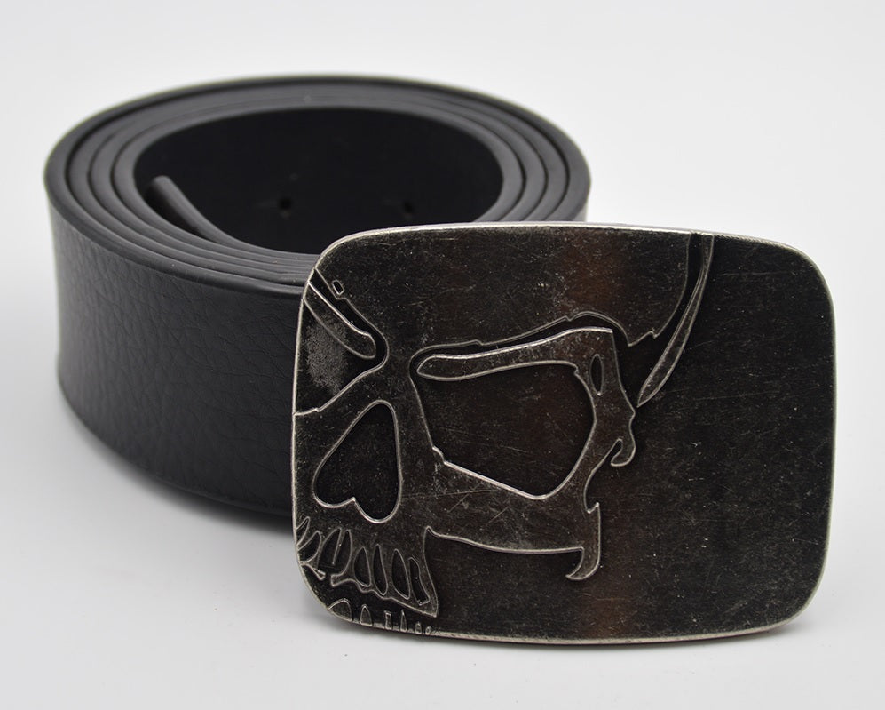Boucle de ceinture sales tete de mort