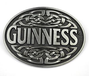 Boucle de ceinture-biere guinness , biere  western -  Écosse - terre celtes 