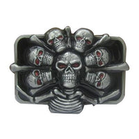 boucle encienne -gothique -crane -mort -diable -squelette