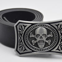 Boucle de ceinture , Pirate Drapeau , tete de mort
