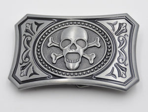 Boucle de ceinture , Pirate Drapeau , tete de mort