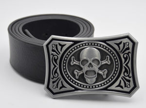 Boucle de ceinture , Pirate Drapeau , tete de mort