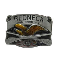 ceinture special chasseur - aigle americain - boucle americaine -redneck -fusil