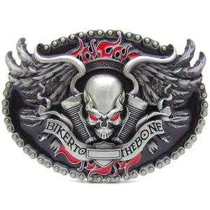 Boucle de ceinture vintage , US , western , motard  ,moto , biker