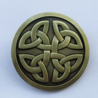 Boucle de ceinture -ceinturon -style - celtique - médiéval-Celtes de forme ronde -bronze