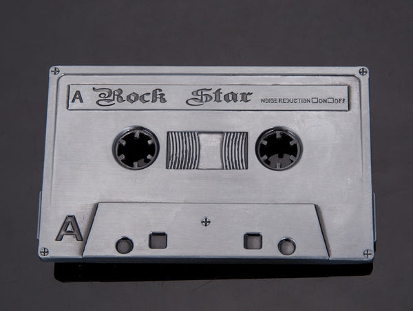 Boucle US Musique Casette K7 - www.boucles-et-ceintures.fr