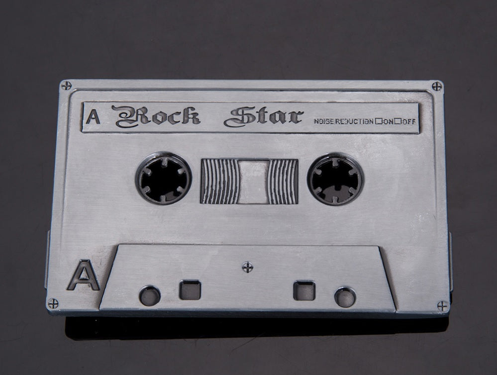 Boucle US Musique Casette K7 - www.boucles-et-ceintures.fr