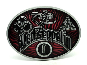 Boucle de ceinture Led Zepplin | Ceinture rock métal