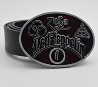 Boucle de ceinture Led Zepplin | Ceinture rock métal
