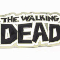boucle de ceinture western  the walking dead serie tv blanc -zombie 