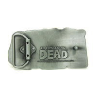boucle de ceinture acier , ceinturon ,serie tv , the walking dead dos western