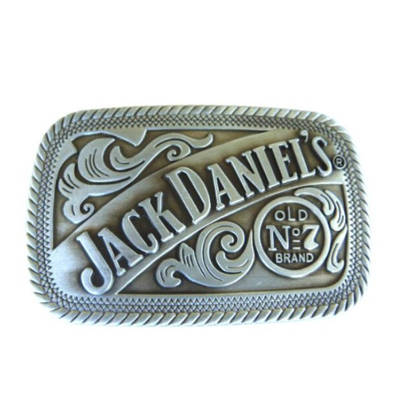 Boucle de ceinture - vintage - western - jack daniel's - jack daniels